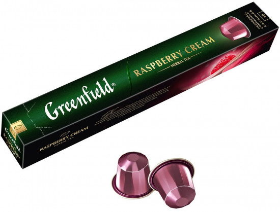 Чай в капсулах «Raspberry cream»