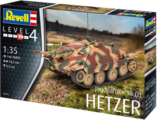 Модель сборная «Истребитель танков Jagdpanzer 38 t»