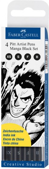 Набор капиллярных ручек «Manga Black set»