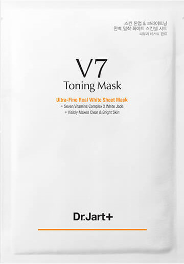 Маска для лица отбеливающая «Ultra-Fine Real White Sheet Mask»