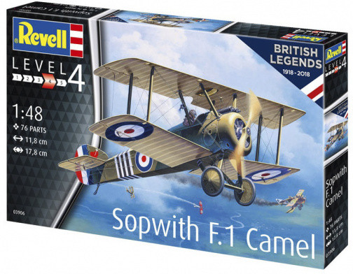 Модель сборная «Британский одноместный истребитель Sopwith Camel»