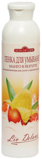 Пенка для умывания восстанавливающая «Манго в йогурте»