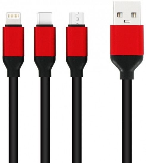 Кабель 3в1 USB