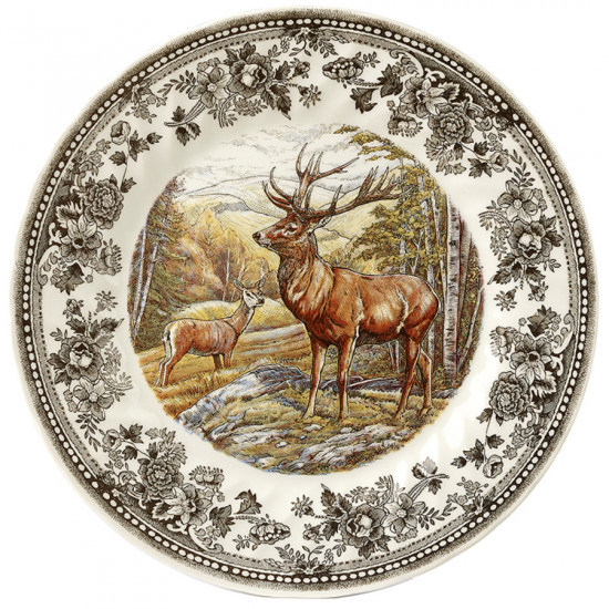 Тарелка глубокая «Quintessential game stag»