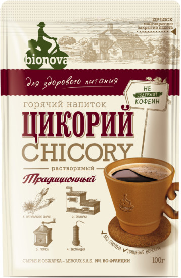 Напиток растворимый из цикория традиционный