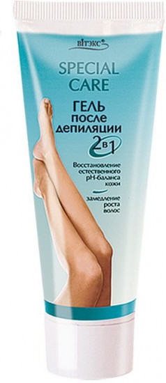 Гель после депиляции 2 в 1