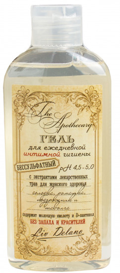 Гель для интимной гигиены с экстрактами лекарственных трав