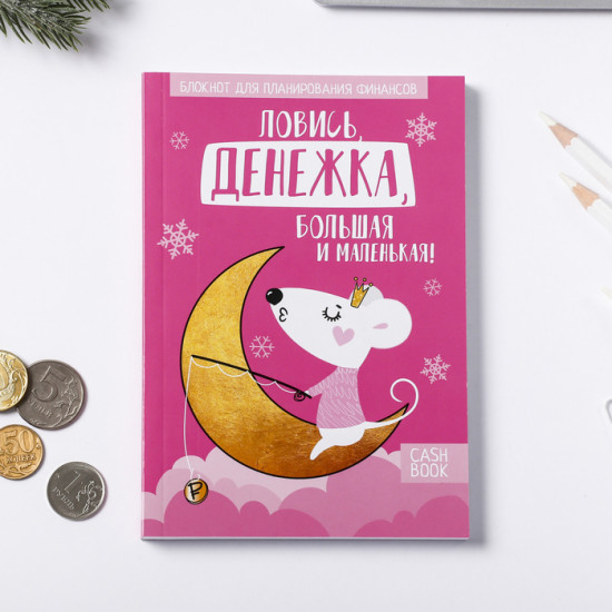 Блокнот для планирования финансов «Ловись денежка»
