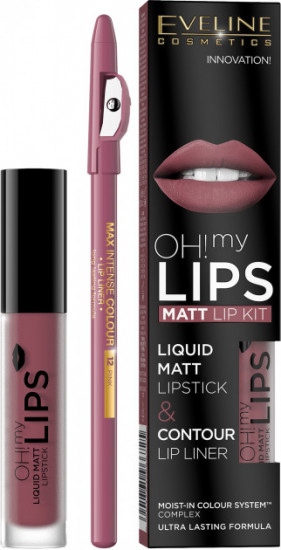 Набор для макияжа губ, тон № 06 Liquid Matt