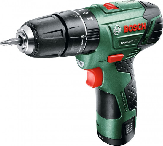 Дрель аккумуляторная ударная Bosch EasyImpact 12
