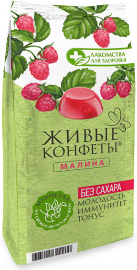 Мармелад желейный с малиной