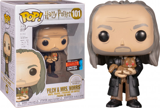 Фигурка «Filch with Mrs Norris» exclusive