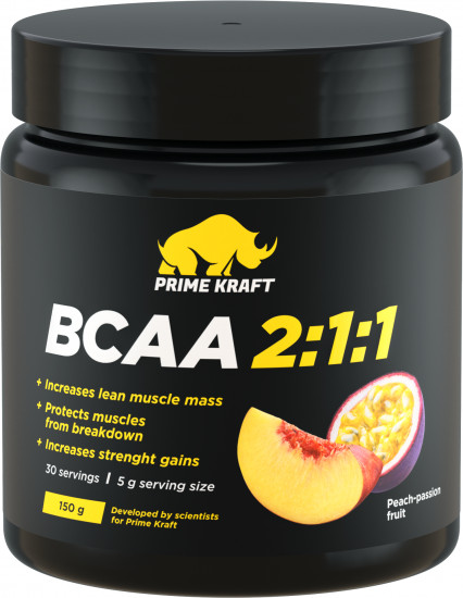 Комплекс аминокислот BCAA 2:1:1 со вкусом персика и маракуйи