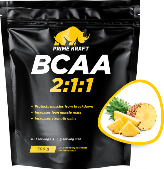 Комплекс аминокислот BCAA 2:1:1 со вкусом ананаса