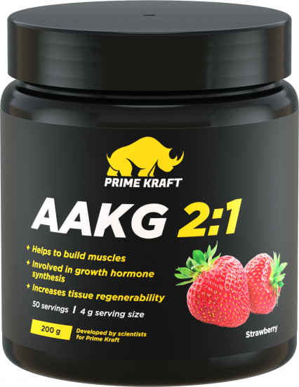 Комплекс аминокислот AAKG 2:1 со вкусом клубники