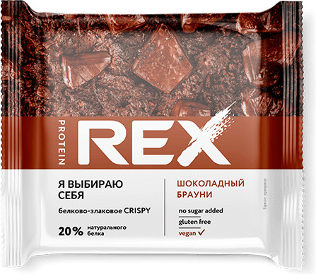 Хлебцы протеино-злаковые «Шоколадный брауни»