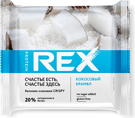 Хлебцы протеино-злаковые «Кокосовый крамбл»