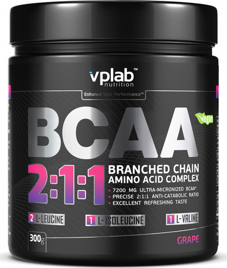 Комплекс аминокислот BCAA 2:1:1 со вкусом винограда