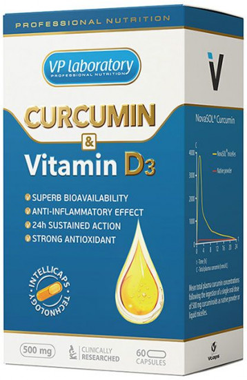 Витаминно-минеральный комплекс «Curcumin & Vitamin D3»