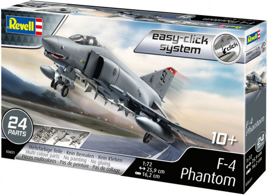 Модель сборная «Истребитель-перехватчик F-4E Phantom»