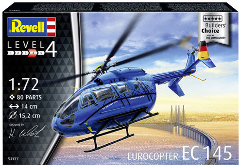 Модель сборная «Транспортный вертолет Eurocopter EC 145»