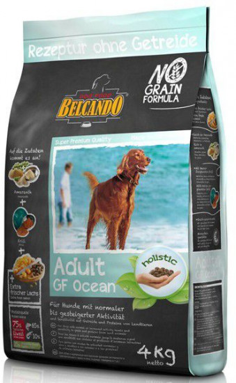 Корм собак с чувствительностью к зерновым и аллергией на белок «Grain-Free Ocean»