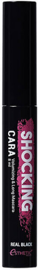 Тушь для ресниц «Shocking Cara Volumizing», оттенок черный
