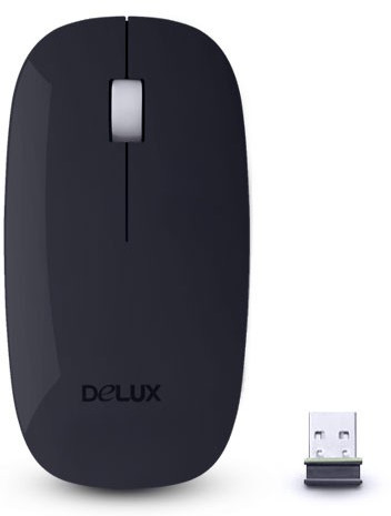 Мышь беспроводная Delux DLM-111LGB