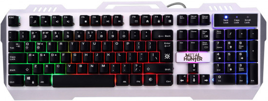 Клавиатура игровая Defender Metal Hunter GK-140L