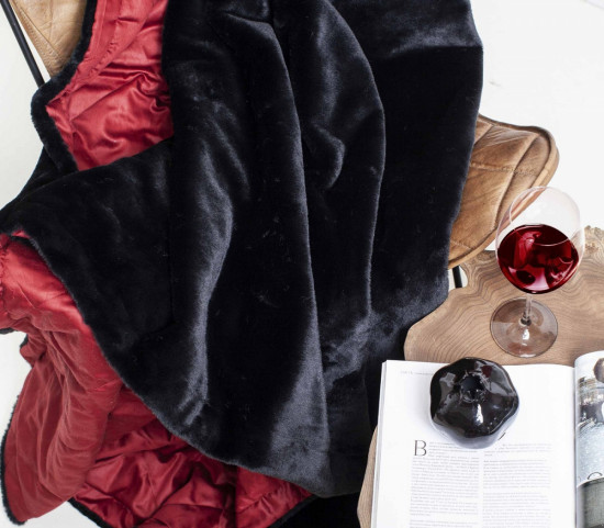 Плед «Black ruby»