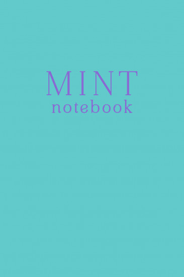 Блокнот «Mint notebook»