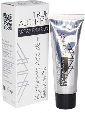 Крем-эмульсия для лица «Hyaluronic Acid 1% + Betaine 1%»