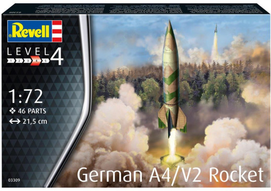 Модель сборная «Немецкая баллистическая ракета A4/V2 Rocket»
