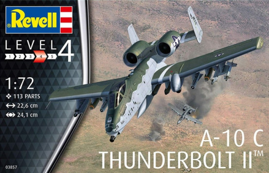 Модель сборная «Американский двухдвигательный штурмовик A-10 Тандерболт II»