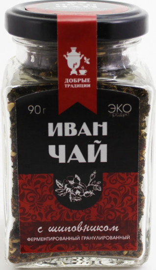 Иван-чай гранулированный с шиповником