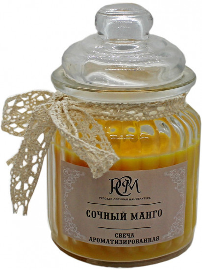 Свеча в банке «Сочный манго»