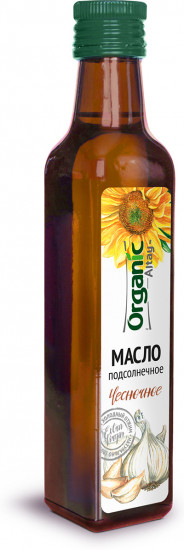Масло подсолнечное «Чесночное»
