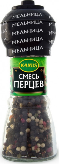 Смесь перцев в мельнице