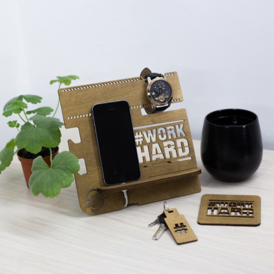 Органайзер для телефона «Work hard»