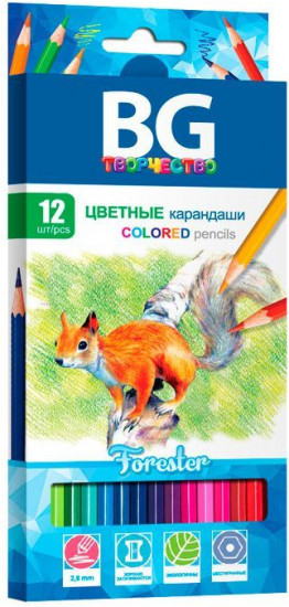 Набор цветных карандашей