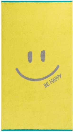 Полотенце махровое «Be happy»