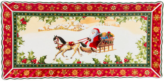 Блюдо прямоугольное «Christmas collection»