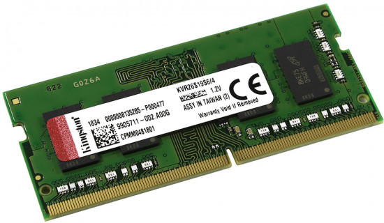 Память оперативная для ноутбука Kingston KVR26S19S6/4