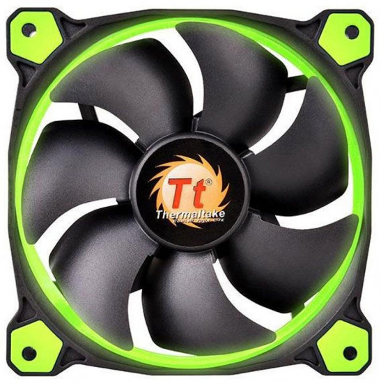 Кулер для компьютерного корпуса Thermaltake Riing 12 LED Green