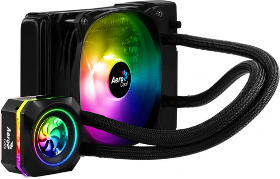 Кулер для процессора с водяным охлаждением Aerocool Pulse L120F