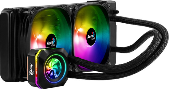 Кулер для процессора с водяным охлаждением Aerocool Pulse L240F