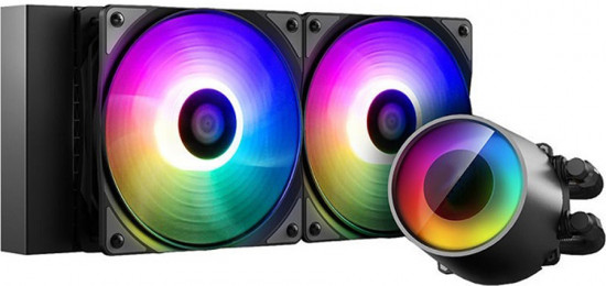 Кулер для процессора с водяным охлаждением Deepcool Castle 240 RGB V2
