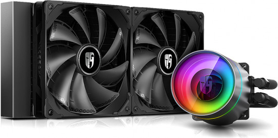 Кулер для процессора с водяным охлаждением Deepcool Castle 280EX