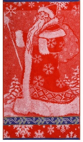 Полотенце махровое «Holiday comes to us»