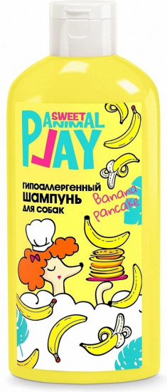 Шампунь гипоаллергенный для собак и кошек «Банановый панкейк»